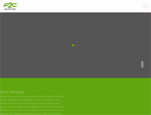 Tablet Screenshot of f2cnutrition.com